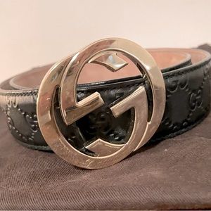 GUCCI 🇮🇹 Signature Monogram GG Belt